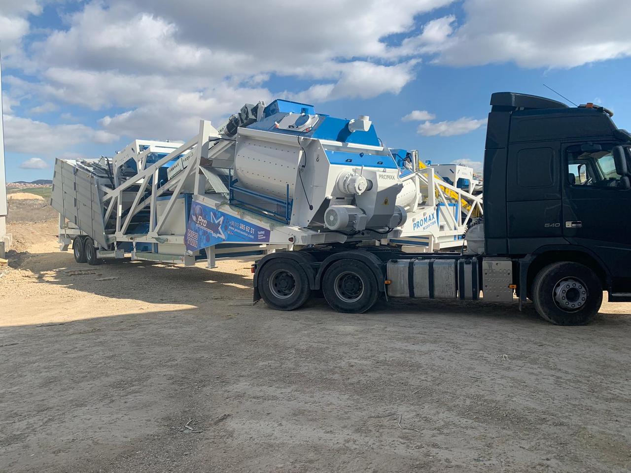 Mobile Concrete Batching Plant M120-TWN (120m3/h) - Betonmischanlage: das Bild 4 Mobile Concrete Batching Plant M120-TWN (120m3/h) - Betonmischanlage: das Bild 4