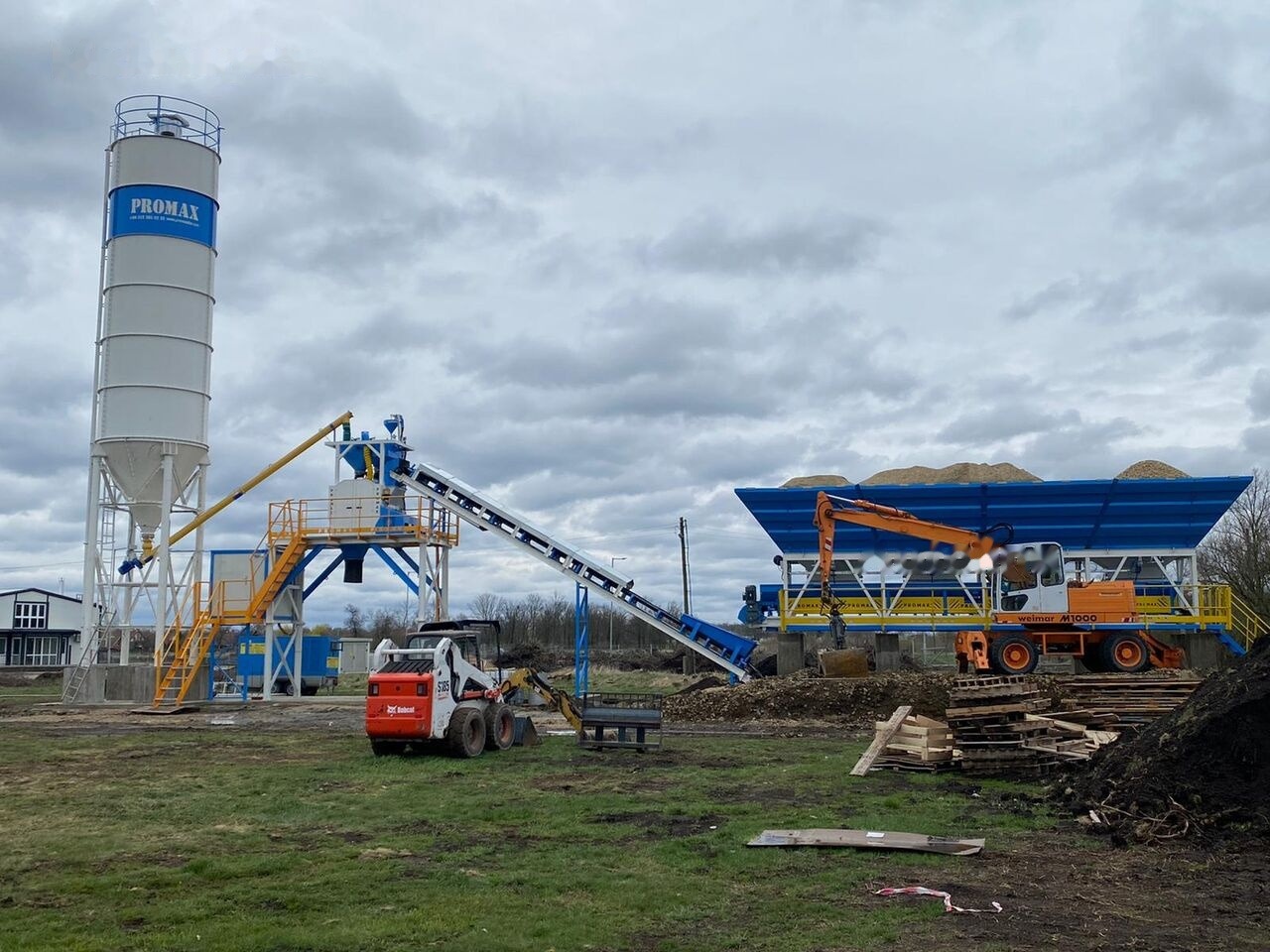 Promax Compact Concrete Batching Plant PROMAX C60-SNG LINE (60m³/h) - Betonmischanlage: das Bild 4 Promax Compact Concrete Batching Plant PROMAX C60-SNG LINE (60m³/h) - Betonmischanlage: das Bild 4