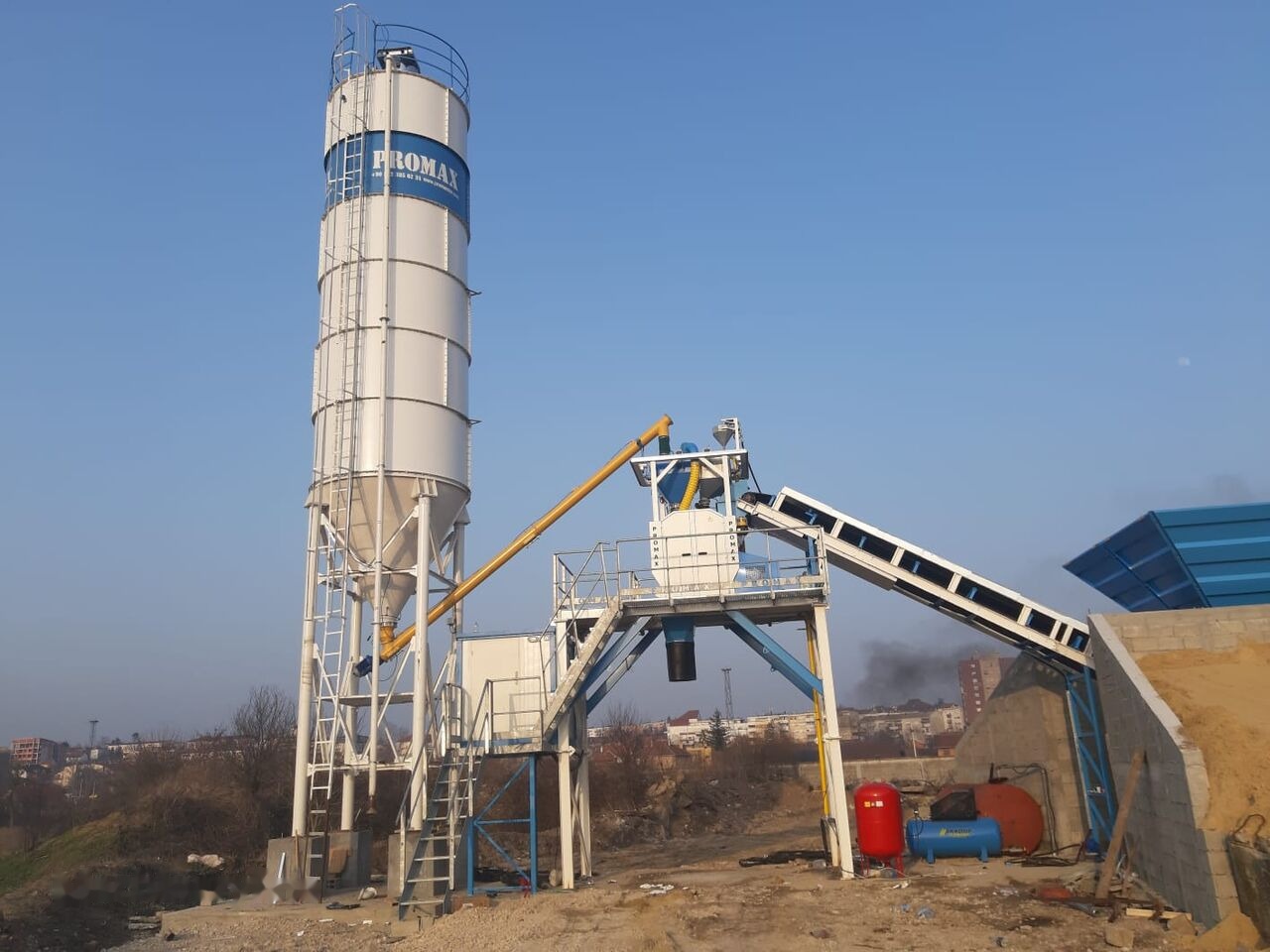 Betonmischanlage neu kaufen Promax Compact Concrete Batching Plant PROMAX C60-SNG PLUS (60m³/h): das Bild 21