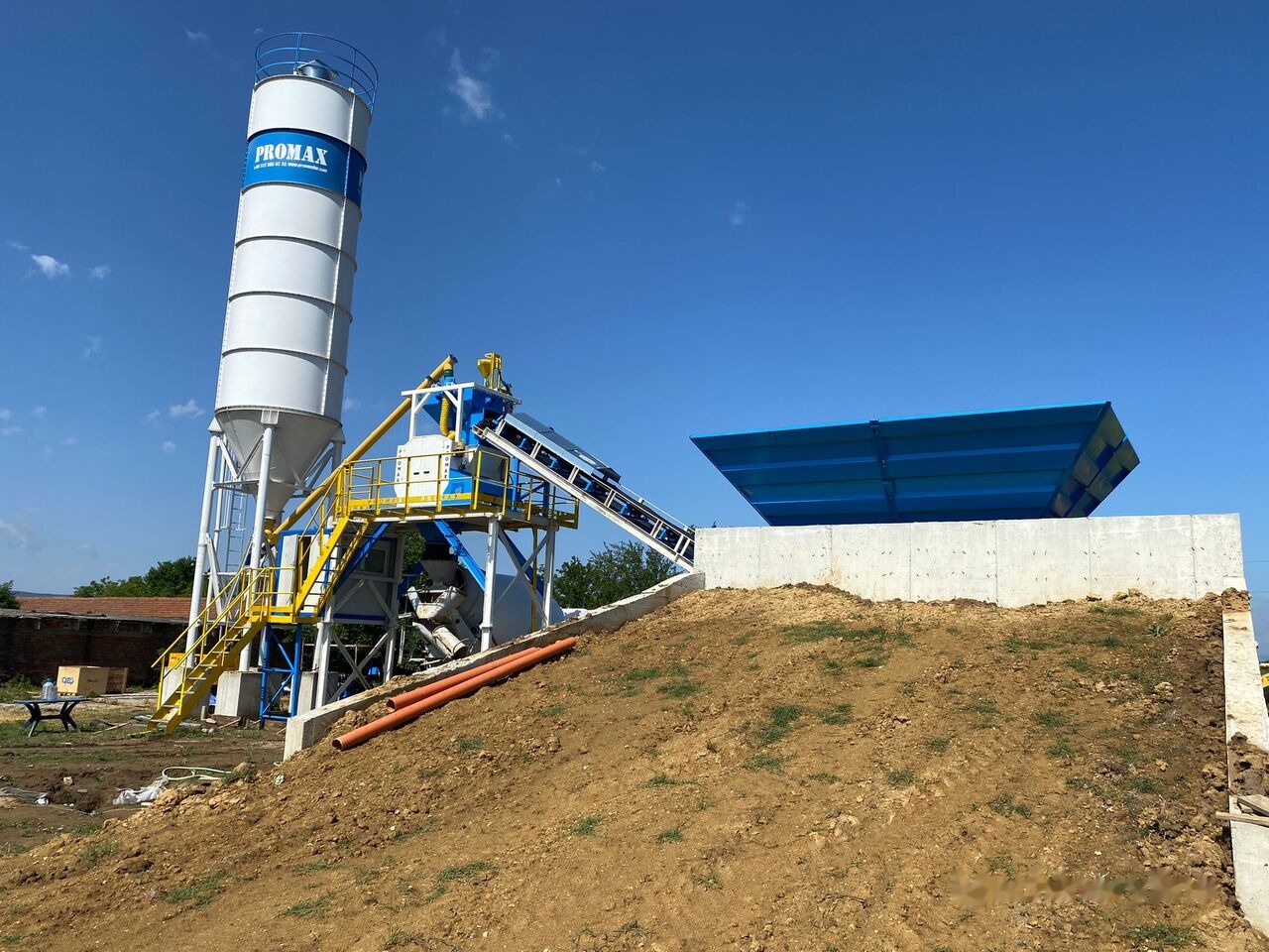 Betonmischanlage neu kaufen Promax Compact Concrete Batching Plant PROMAX C60-SNG PLUS (60m³/h): das Bild 15