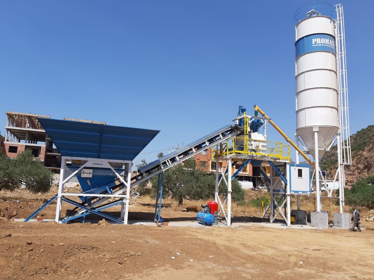 Betonmischanlage neu kaufen Promax Compact Concrete Batching Plant PROMAX C60-SNG PLUS (60m³/h): das Bild 9