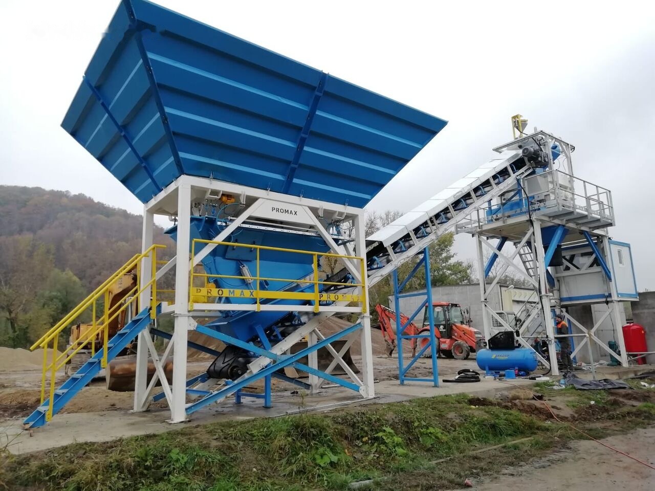 Betonmischanlage neu kaufen Promax Compact Concrete Batching Plant PROMAX C60-SNG PLUS (60m³/h): das Bild 5