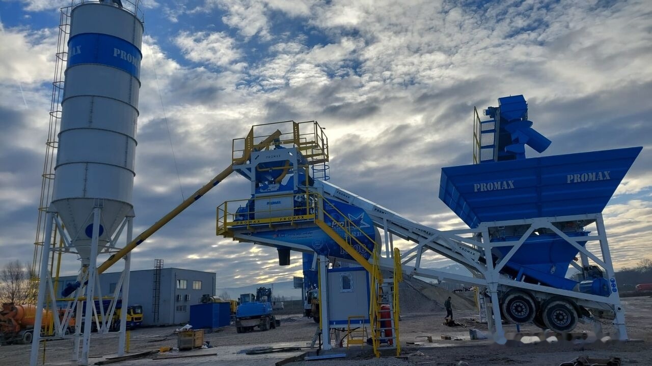 Promax Mobile Concrete Batching Plant PROMAX M100-TWN (100m³/h) - Betonmischanlage: das Bild 4 Promax Mobile Concrete Batching Plant PROMAX M100-TWN (100m³/h) - Betonmischanlage: das Bild 4