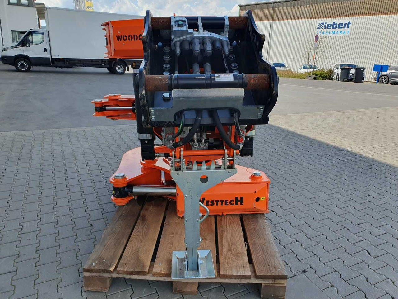 Westtech Woodcracker C450 Sammler Tiltator DEMO - Anbauteil: das Bild 4 Westtech Woodcracker C450 Sammler Tiltator DEMO - Anbauteil: das Bild 4