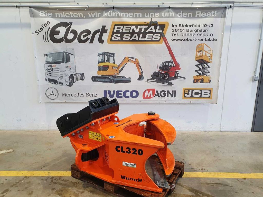 Westtech Woodcracker CL320 Fällgreifer 2022 DEMO - Anbauteil für Forstmaschine: das Bild 1 Westtech Woodcracker CL320 Fällgreifer 2022 DEMO - Anbauteil für Forstmaschine: das Bild 1