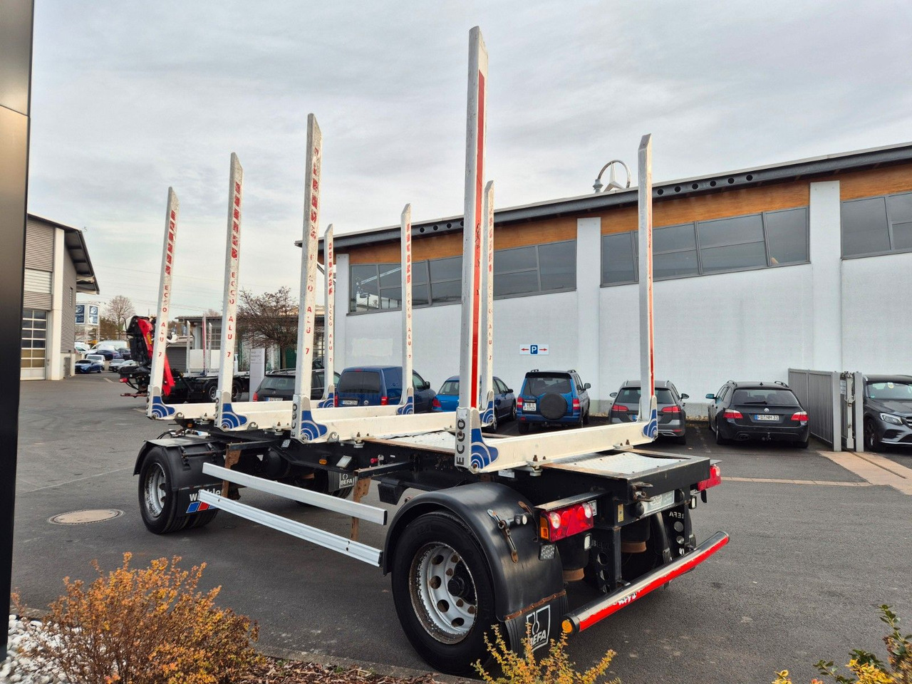 Befa 2S24LZ63 BPW - Holzanhänger: das Bild 2 Befa 2S24LZ63 BPW - Holzanhänger: das Bild 2