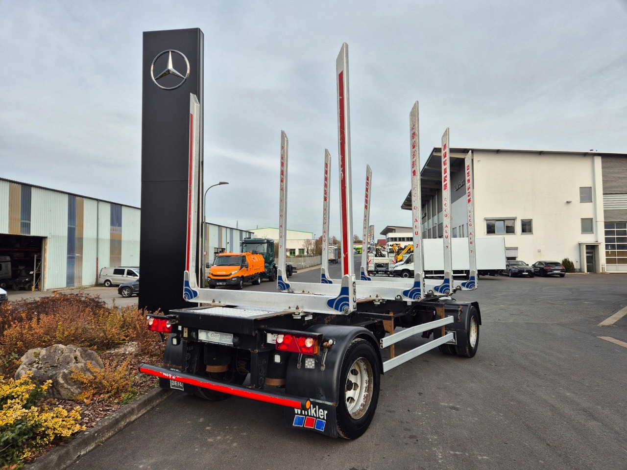 Befa 2S24LZ63 BPW - Holzanhänger: das Bild 3 Befa 2S24LZ63 BPW - Holzanhänger: das Bild 3