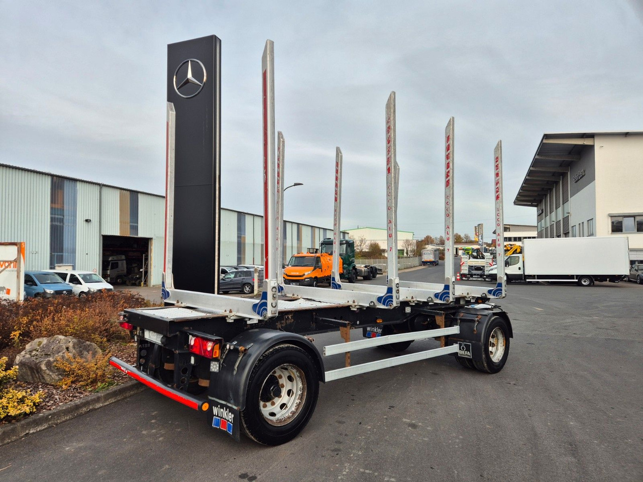 Befa 2S24LZ63 BPW - Holzanhänger: das Bild 1 Befa 2S24LZ63 BPW - Holzanhänger: das Bild 1