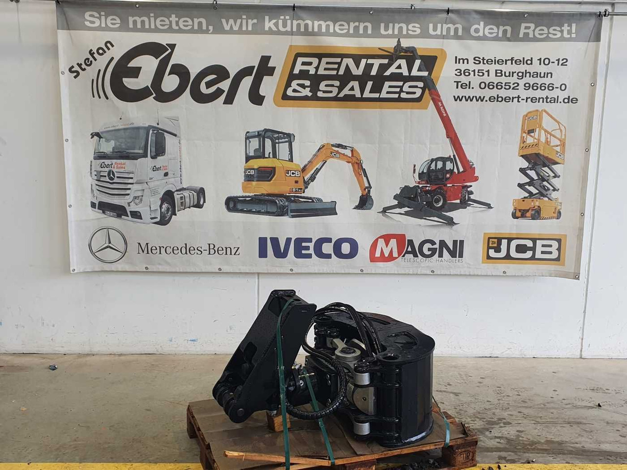 DMS GL6040P Pendelgreifer / MS03 / DEMO / 2022 - Zweischalengreifer: das Bild 1 DMS GL6040P Pendelgreifer / MS03 / DEMO / 2022 - Zweischalengreifer: das Bild 1