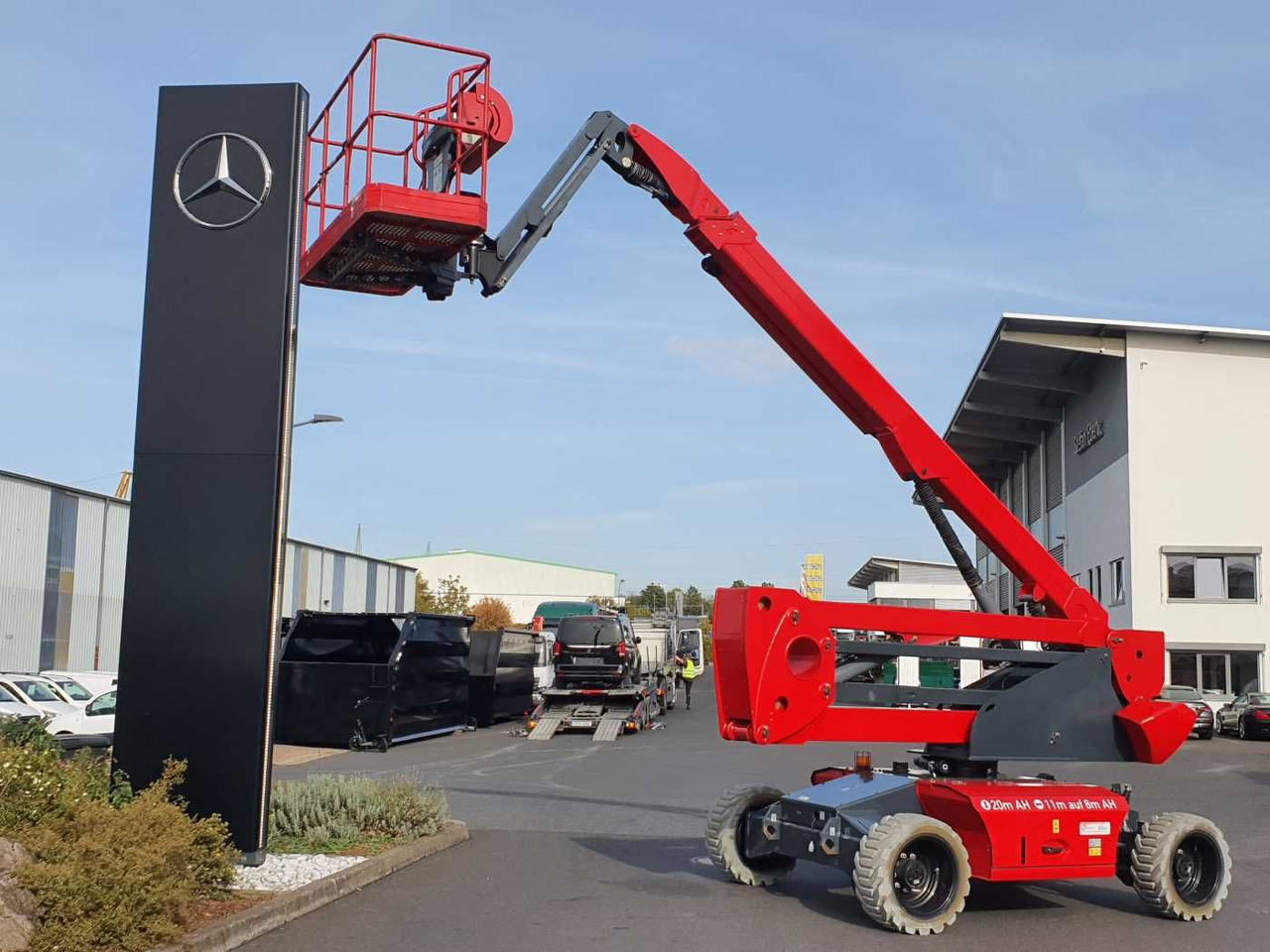 Dingli Magni GTBZ20AE 4x4 /20,2m / 327h /Elektro - Teleskopbühne: das Bild 1 Dingli Magni GTBZ20AE 4x4 /20,2m / 327h /Elektro - Teleskopbühne: das Bild 1