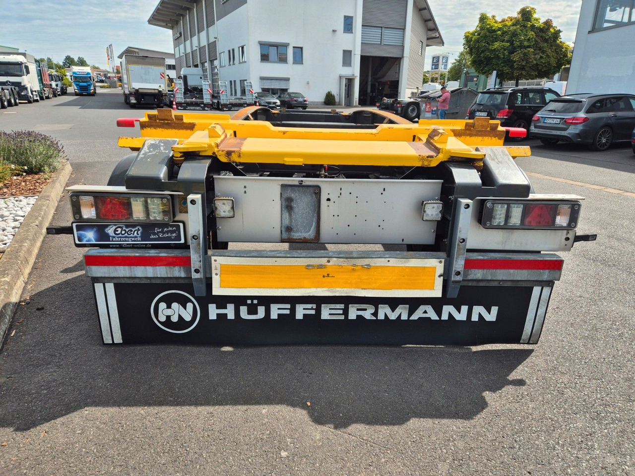 Hüffermann HSA 20.70 Containerfahrgestell BPW Achsen - Fahrgestell Anhänger: das Bild 3 Hüffermann HSA 20.70 Containerfahrgestell BPW Achsen - Fahrgestell Anhänger: das Bild 3