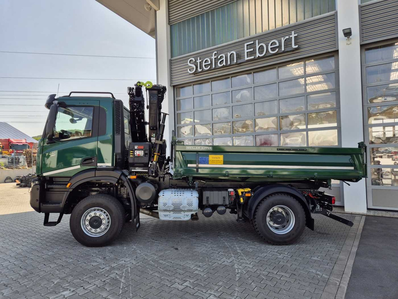 Iveco T-Way AD190T36W/P 4x4 HIAB X-HIDUO 118E-3 Funk - Kipper, Autokran: das Bild 4 Iveco T-Way AD190T36W/P 4x4 HIAB X-HIDUO 118E-3 Funk - Kipper, Autokran: das Bild 4