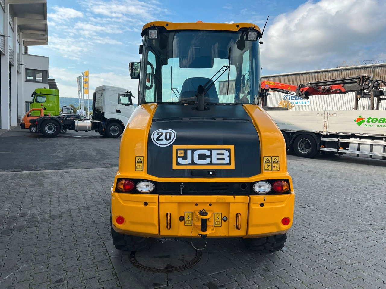 JCB 407 SV / nur 268h! / Klappschaufel & Gabel - Radlader: das Bild 5 JCB 407 SV / nur 268h! / Klappschaufel & Gabel - Radlader: das Bild 5