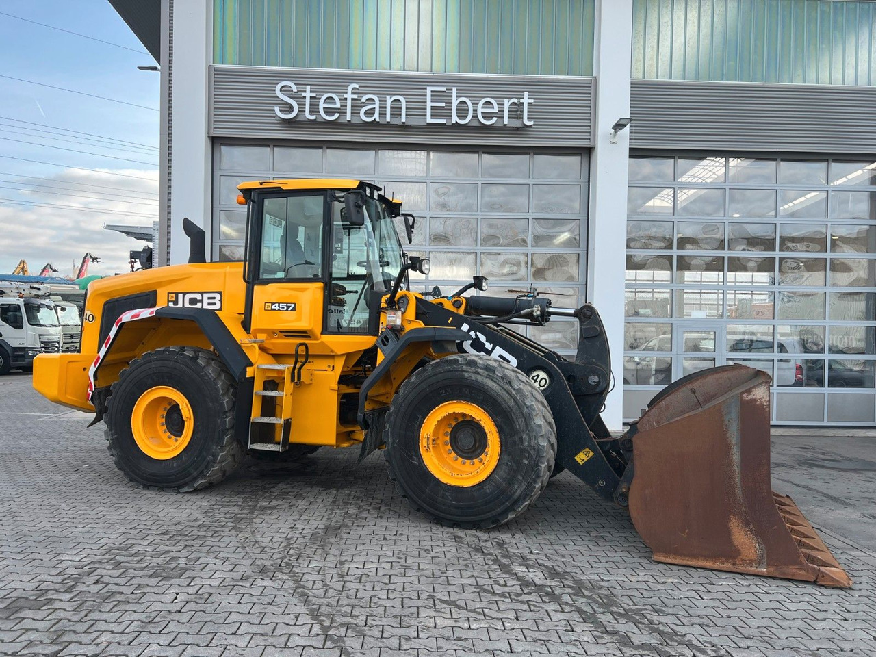 JCB 457 ZX T4F / 3.246 h / 2016 / Waage mit Drucker - Radlader: das Bild 1 JCB 457 ZX T4F / 3.246 h / 2016 / Waage mit Drucker - Radlader: das Bild 1