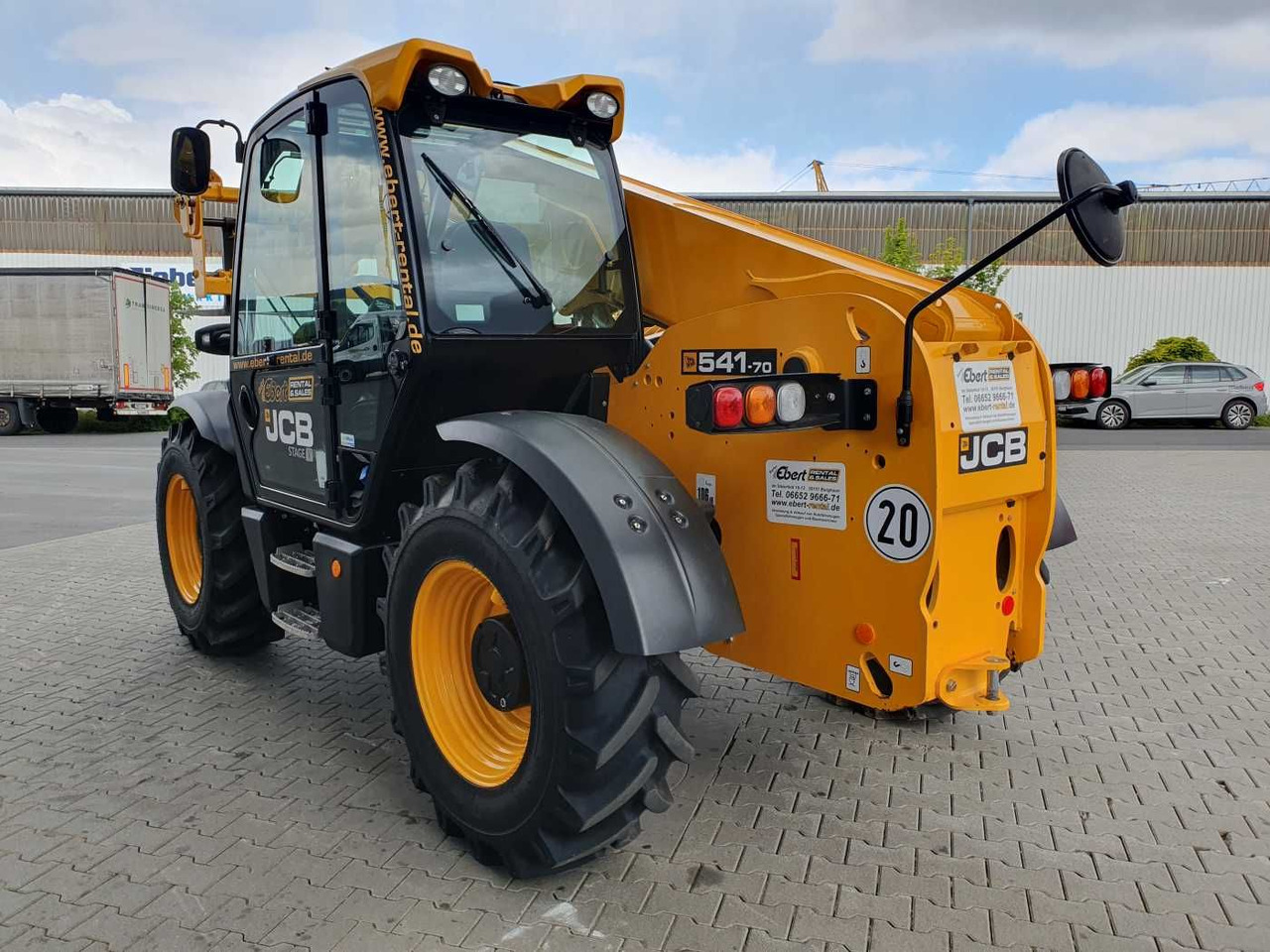 JCB 541-70 / nur 438h / 2022 / 4.100kg / 7m / 109PS - Teleskoplader: das Bild 5 JCB 541-70 / nur 438h / 2022 / 4.100kg / 7m / 109PS - Teleskoplader: das Bild 5