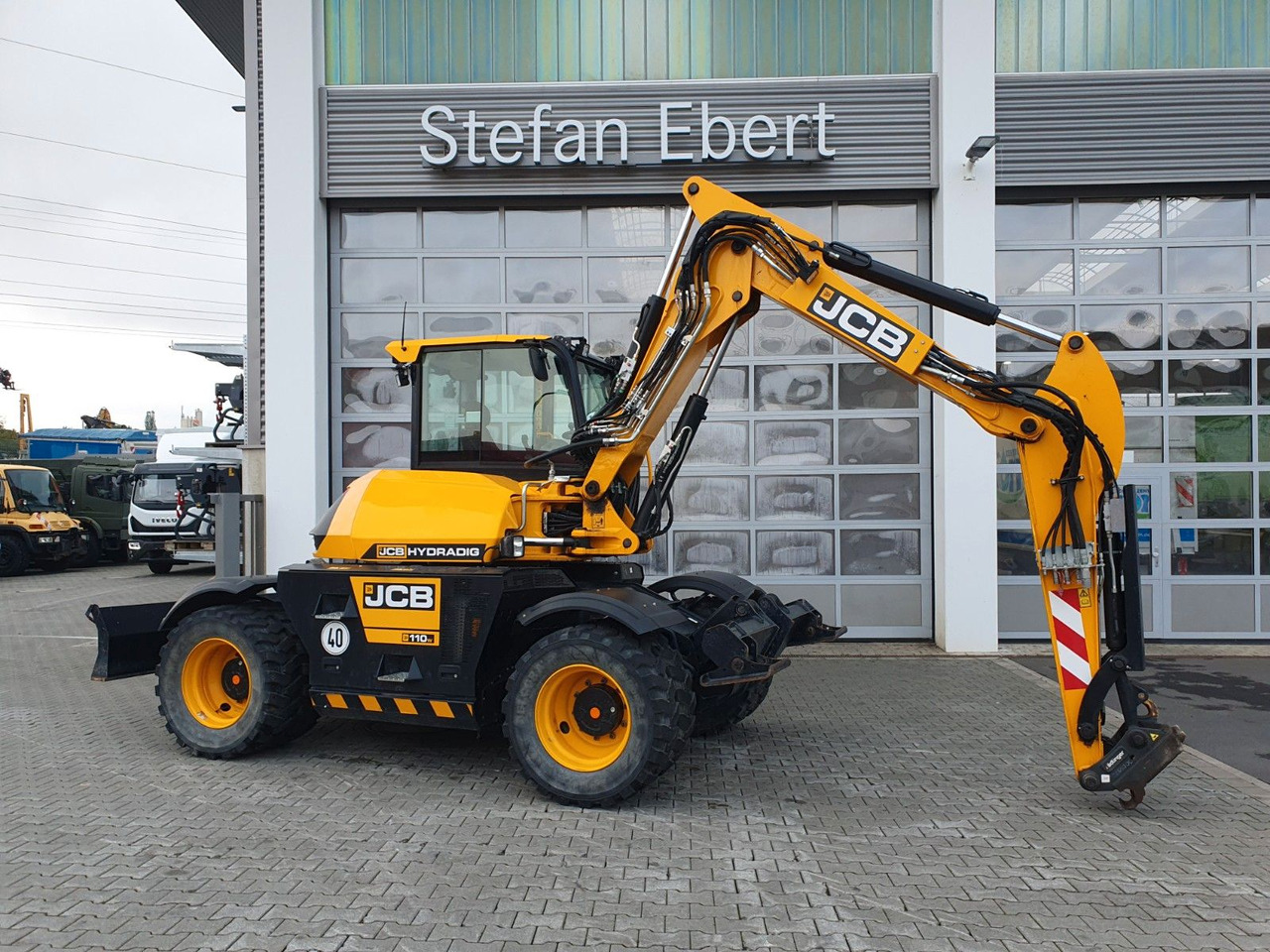 JCB Hydradig 110W / Pratzen / nur 572h! / 2023 - Mobilbagger: das Bild 1 JCB Hydradig 110W / Pratzen / nur 572h! / 2023 - Mobilbagger: das Bild 1