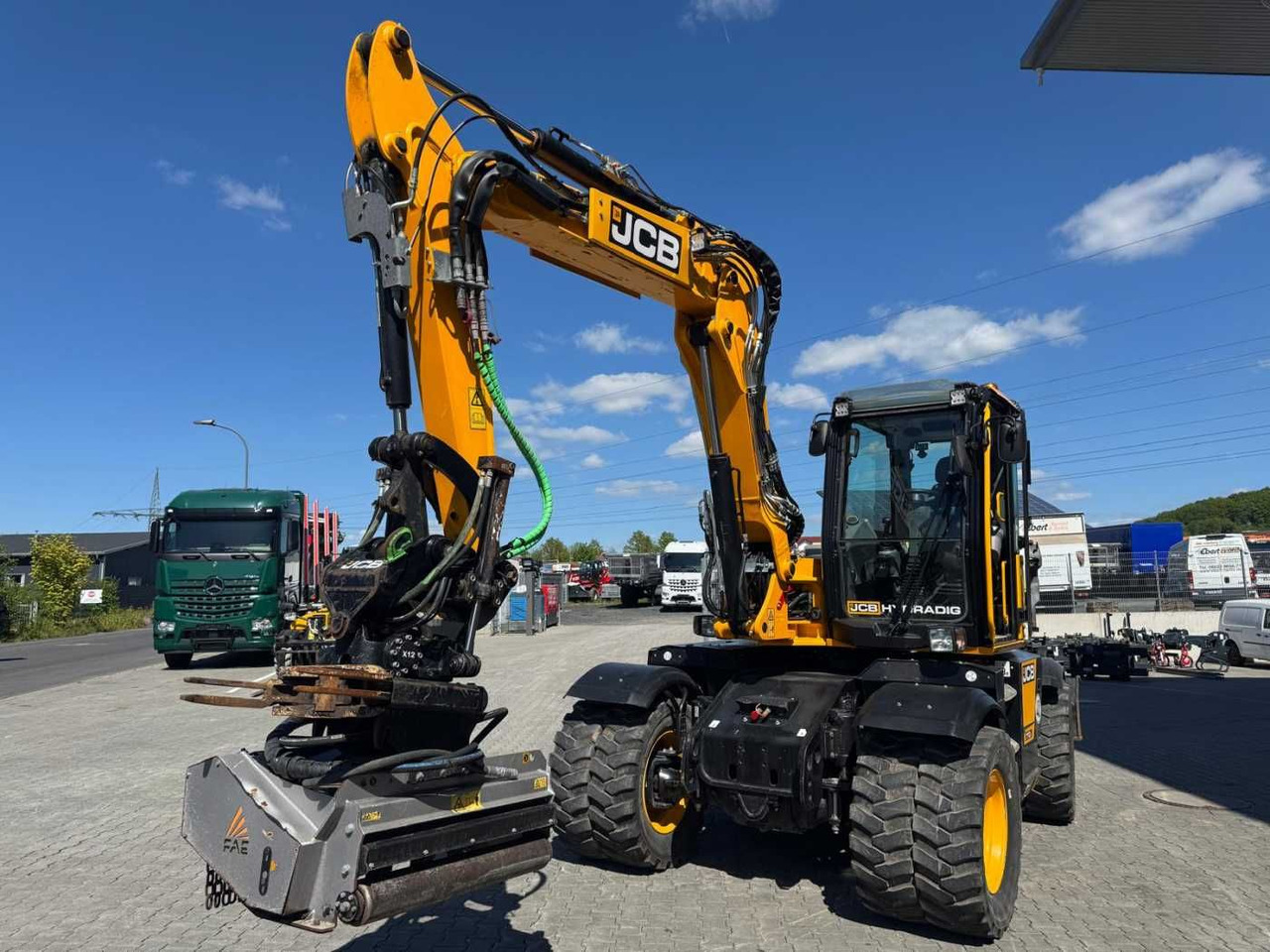 JCB Hydradig HD 110WT / 2021 / 516h! / Tiltrotator - Mobilbagger: das Bild 5 JCB Hydradig HD 110WT / 2021 / 516h! / Tiltrotator - Mobilbagger: das Bild 5