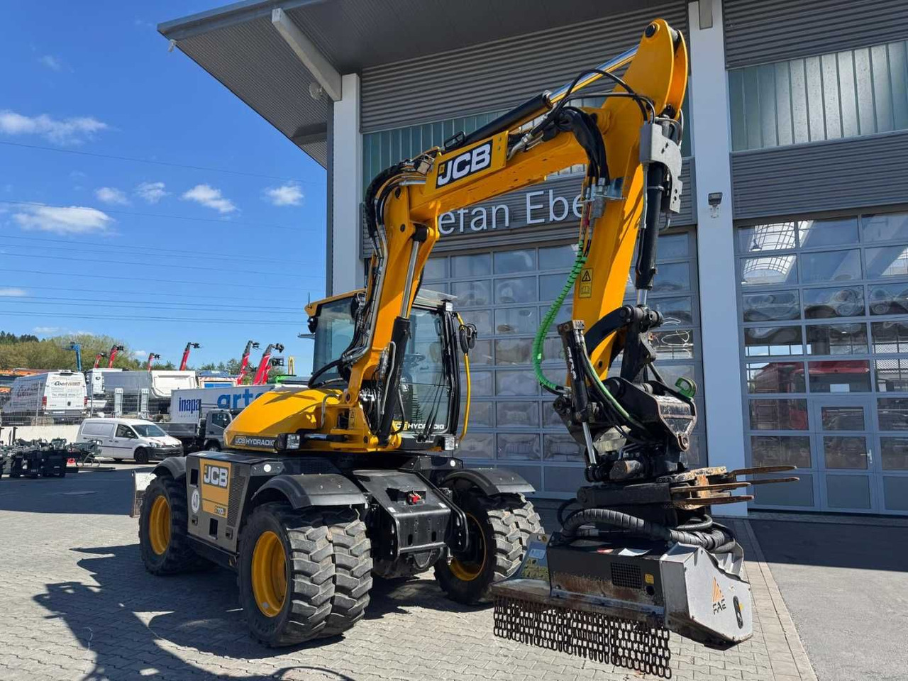 JCB Hydradig HD 110WT / 2021 / 516h! / Tiltrotator - Mobilbagger: das Bild 2 JCB Hydradig HD 110WT / 2021 / 516h! / Tiltrotator - Mobilbagger: das Bild 2