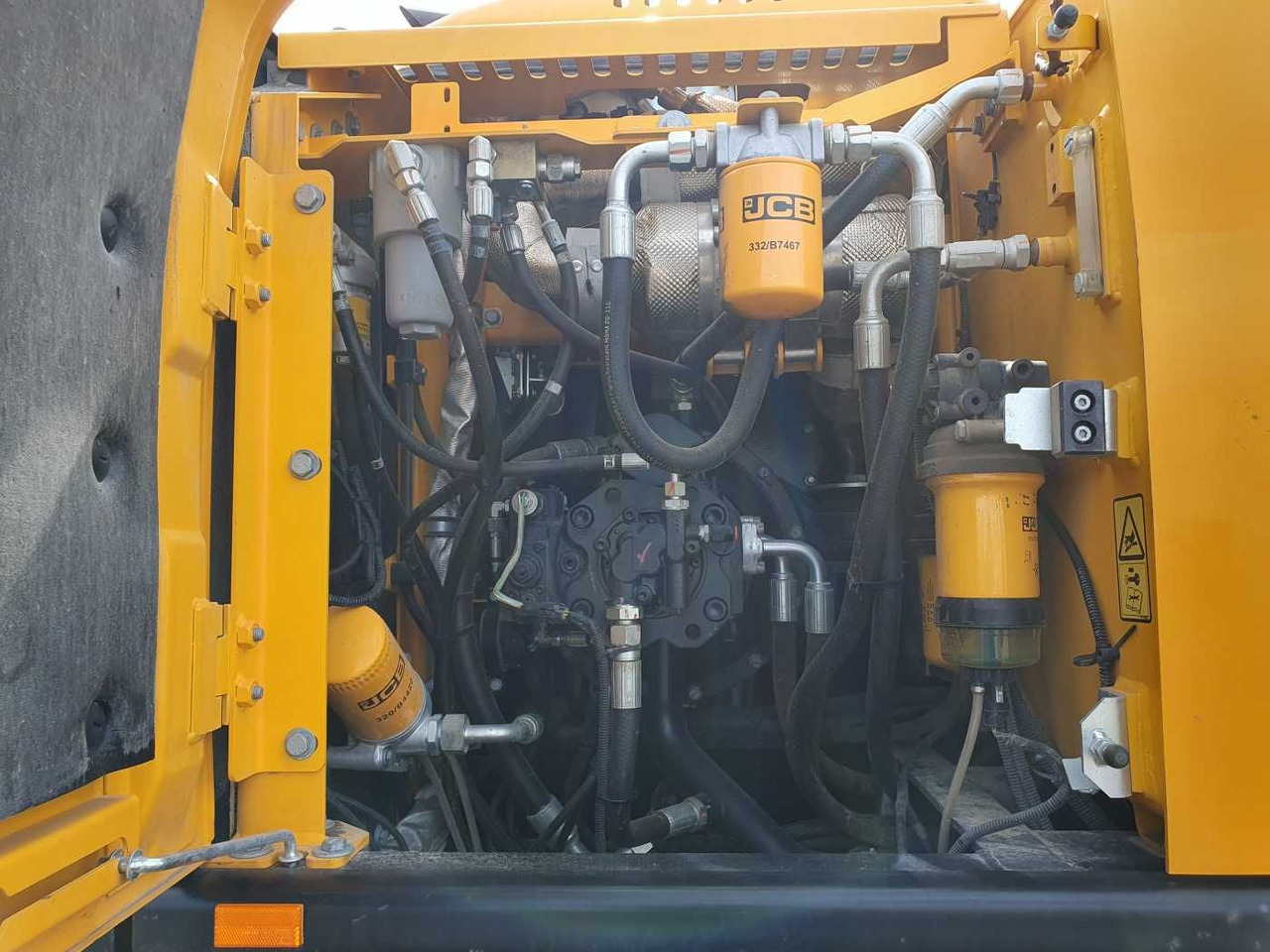JCB JS 175 W / 2024 / nur 622h! / 1x Tieflöffel – Leasing JCB JS 175 W / 2024 / nur 622h! / 1x Tieflöffel: das Bild 9