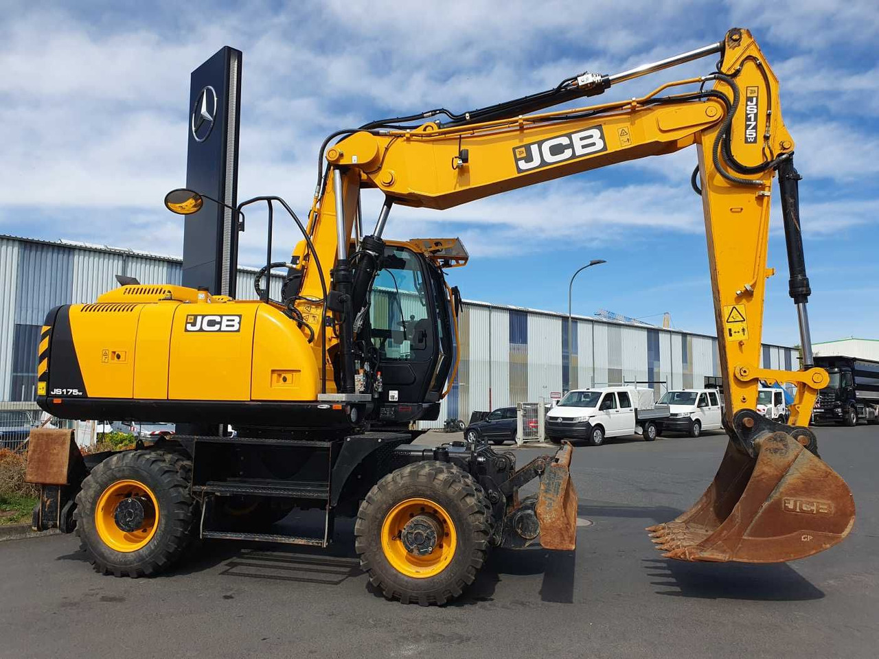 JCB JS 175 W / 2024 / nur 622h! / 1x Tieflöffel – Leasing JCB JS 175 W / 2024 / nur 622h! / 1x Tieflöffel: das Bild 6