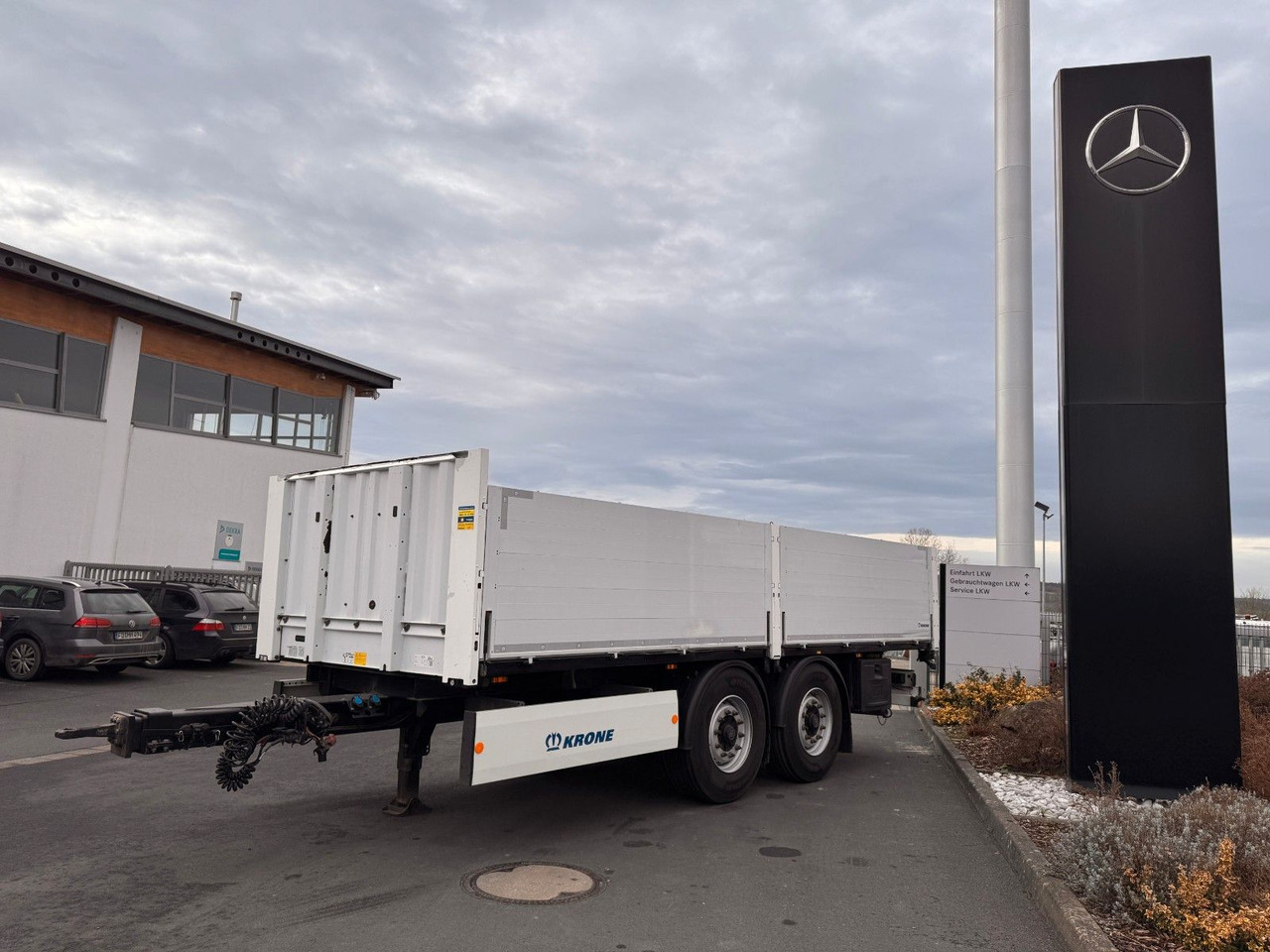 Krone ZZ 6.520mm BPW-Achsen 50er Öse - Pritschenanhänger/ Plattformanhänger: das Bild 1 Krone ZZ 6.520mm BPW-Achsen 50er Öse - Pritschenanhänger/ Plattformanhänger: das Bild 1