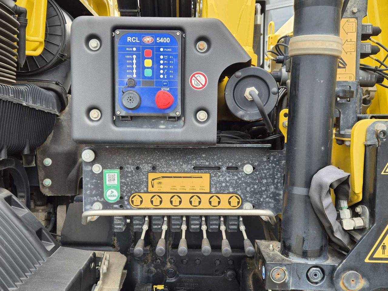 Kipper MAN TGS 18.430 4x4 BL Kran HMF 1130K-RCS Funk AHK: das Bild 11
