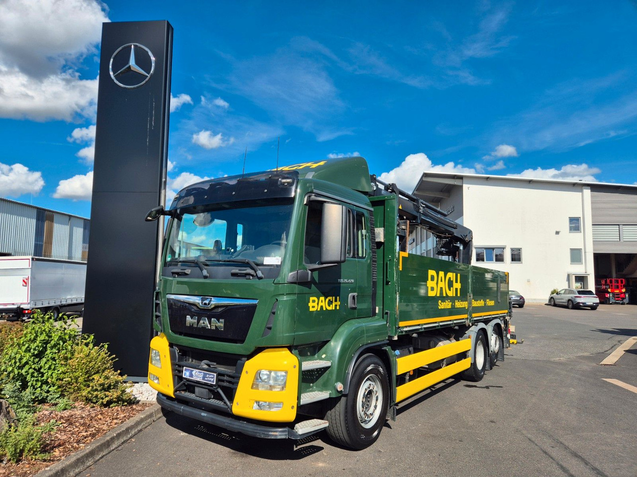 MAN TGS 26.420 6x2-4 LL Hiab 177K PRO 2 Stück - Pritsche LKW: das Bild 2 MAN TGS 26.420 6x2-4 LL Hiab 177K PRO 2 Stück - Pritsche LKW: das Bild 2