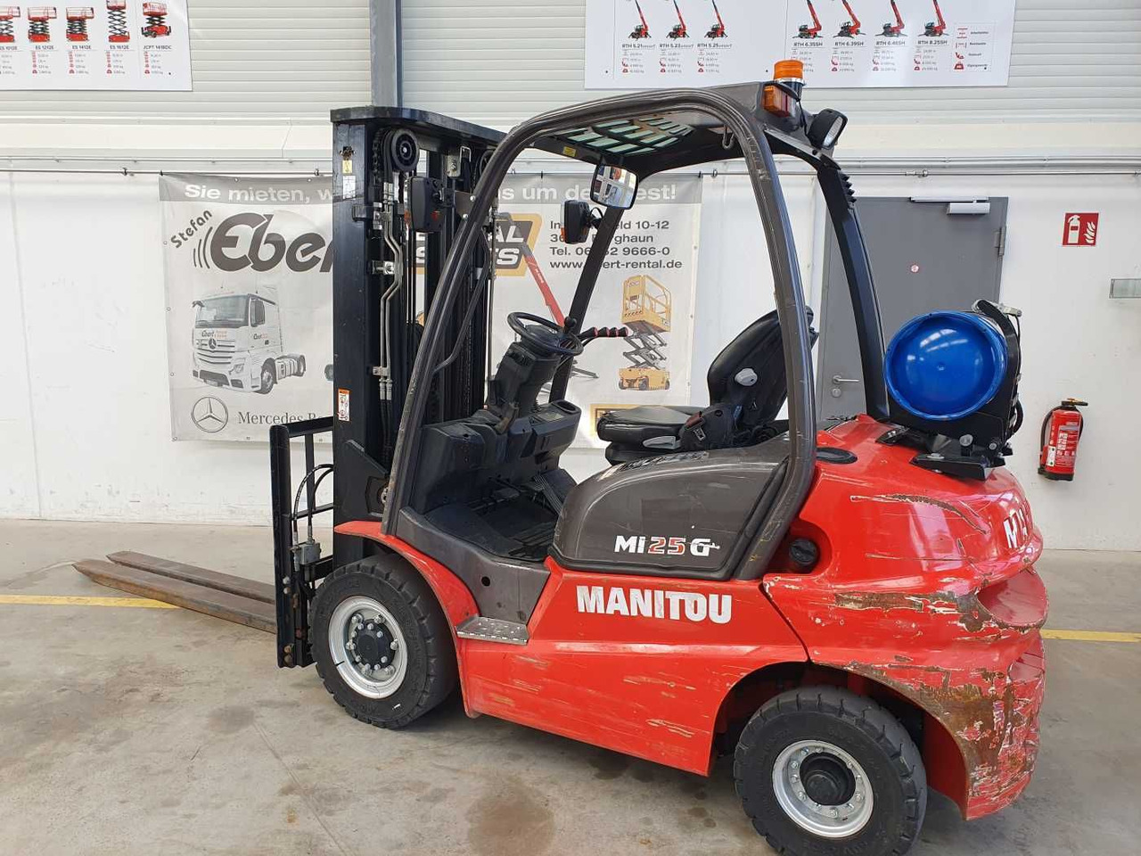 Manitou MI 25 G / Triplex: 4.70m / nur 1.976h! / SS - Gabelstapler: das Bild 5 Manitou MI 25 G / Triplex: 4.70m / nur 1.976h! / SS - Gabelstapler: das Bild 5