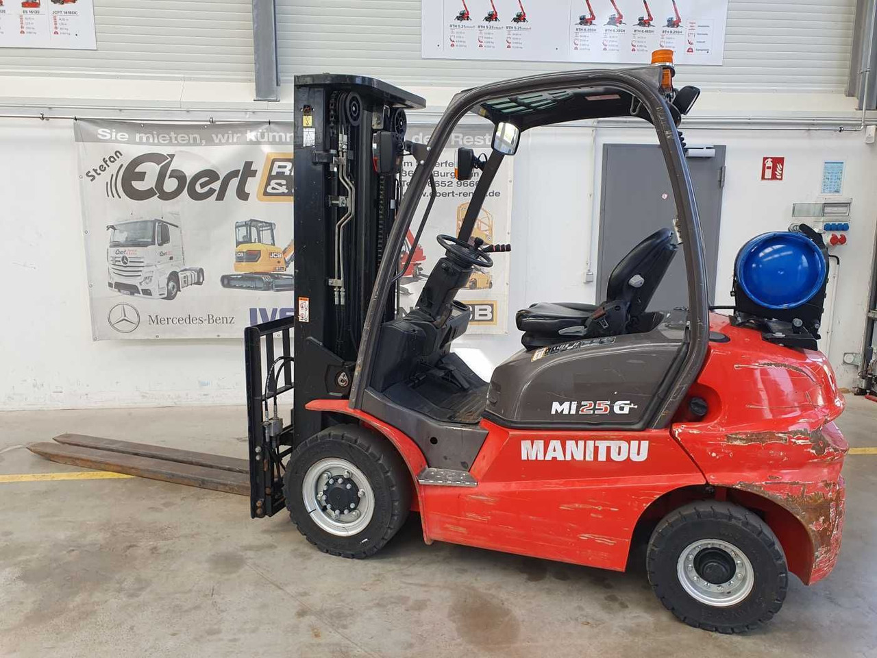 Manitou MI 25 G / Triplex: 4.70m / nur 1.976h! / SS - Gabelstapler: das Bild 2 Manitou MI 25 G / Triplex: 4.70m / nur 1.976h! / SS - Gabelstapler: das Bild 2