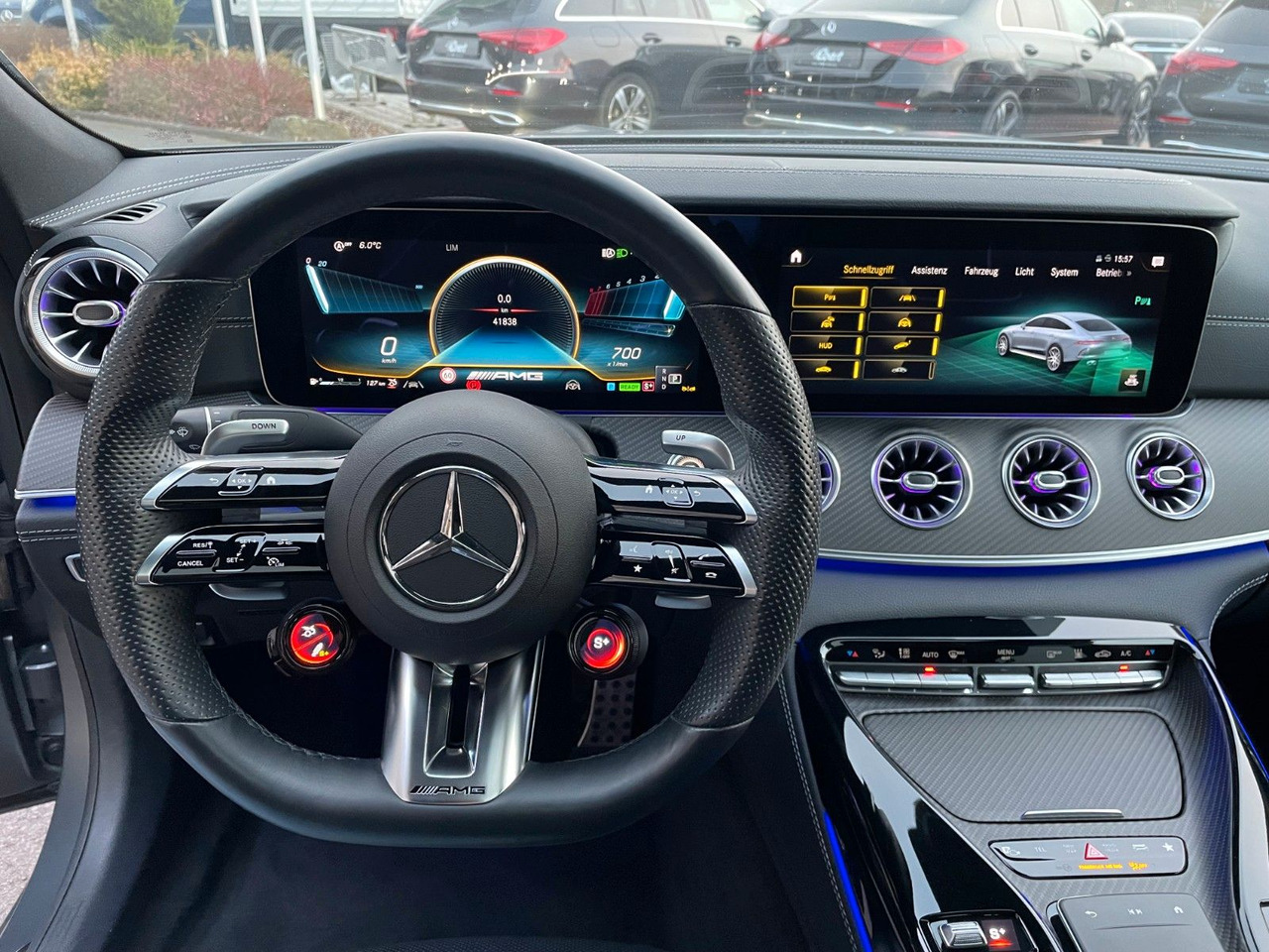 Coupé Mercedes-Benz AMG GT 53 4M AirM+StdH+Burm3D+360°+PAGA+HUD: das Bild 17 Coupé Mercedes-Benz AMG GT 53 4M AirM+StdH+Burm3D+360°+PAGA+HUD: das Bild 17