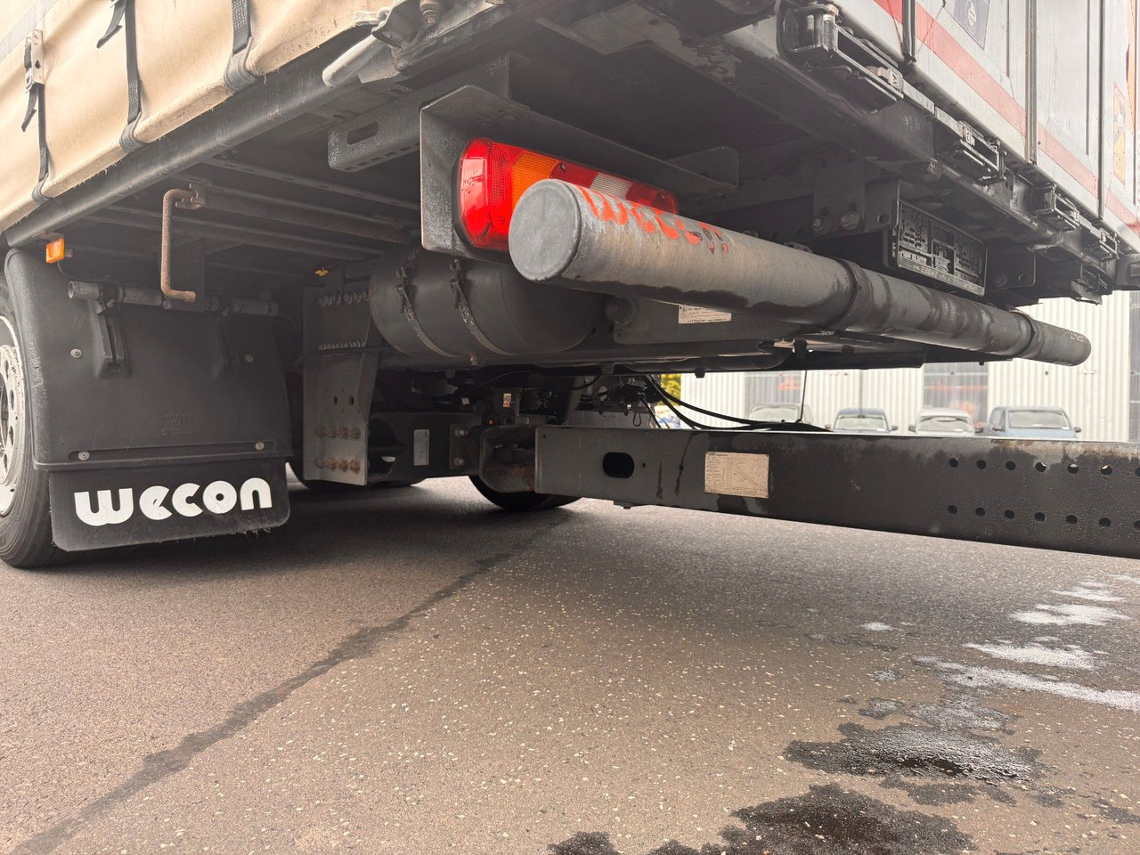 Plane LKW Mercedes-Benz Actros 2542 LnR 6x2 Retarder Standklima: das Bild 10