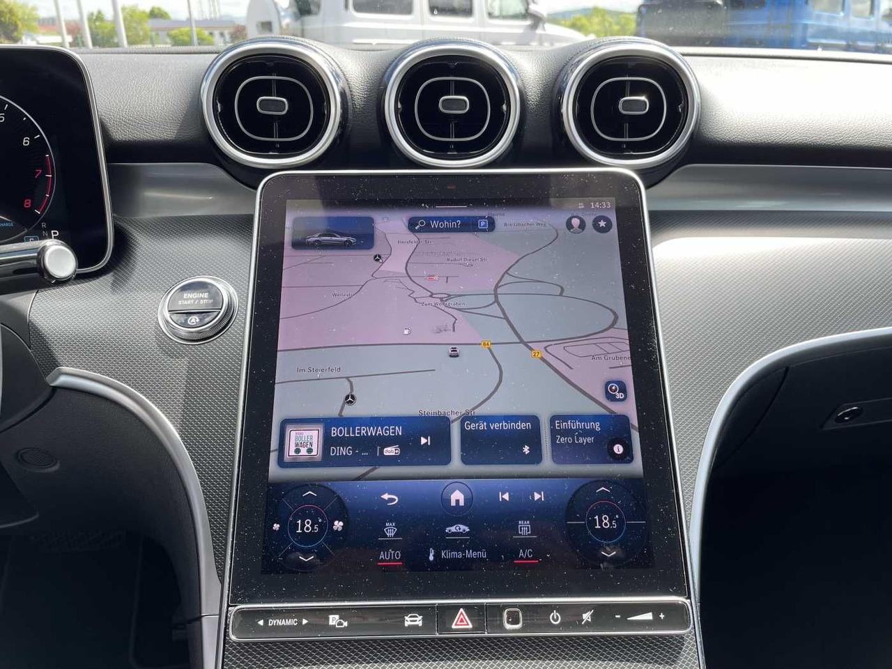 Mercedes-Benz C 180 9G Avantgarde Memory+Distr+ 360°+Keyless+L – Leasing Mercedes-Benz C 180 9G Avantgarde Memory+Distr+ 360°+Keyless+L: das Bild 12