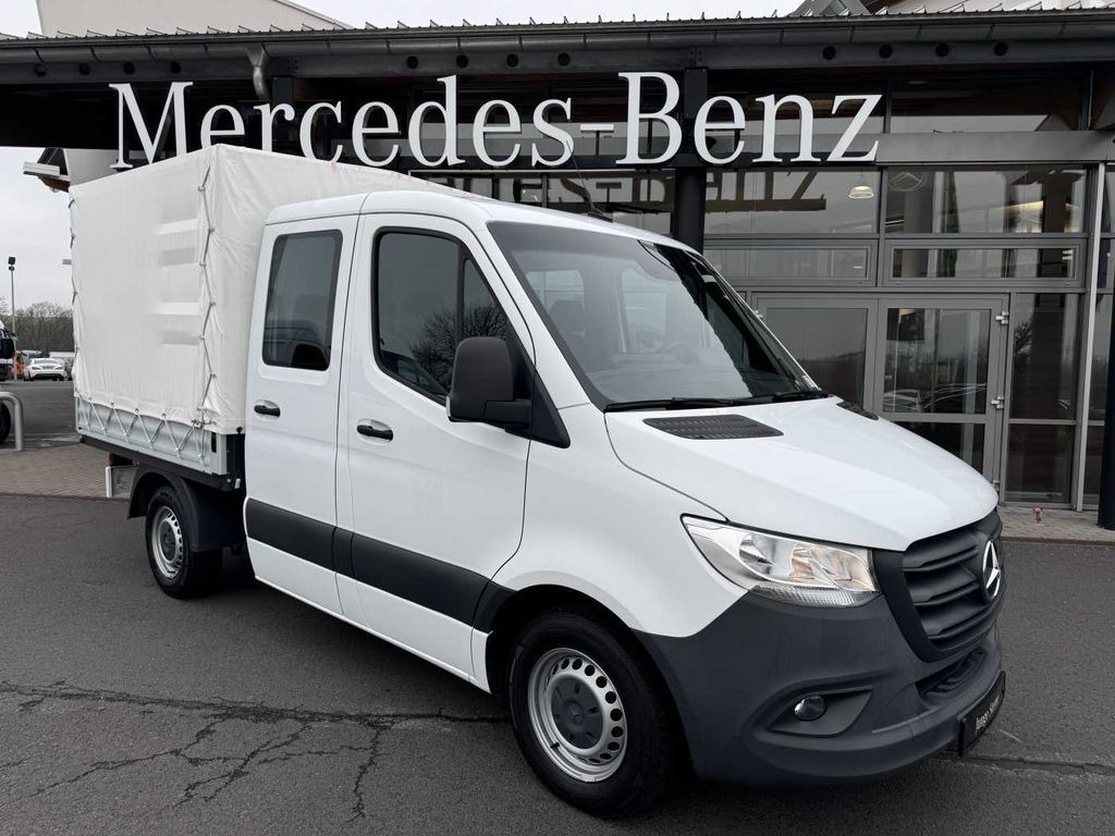 Planen Transporter Mercedes-Benz Sprinter 215 CDI DoKa 9G Klima AHK Tempomat SHZ: das Bild 1