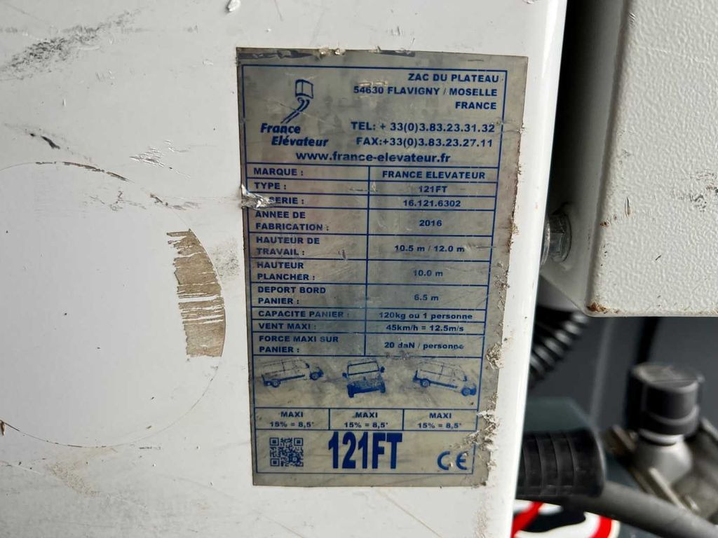 LKW mit Arbeitsbühne, Transporter Renault Master 2.3 dCi / France Elevateur 121FT, 12m: das Bild 12