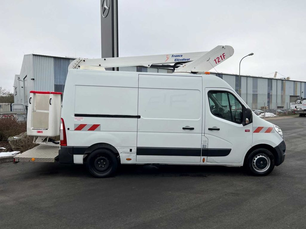 LKW mit Arbeitsbühne, Transporter Renault Master 2.3 dCi / France Elevateur 121FT, 12m: das Bild 8