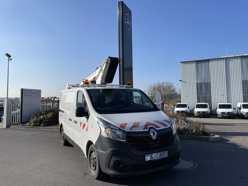 LKW mit Arbeitsbühne, Transporter Renault Trafic dCi 120 L1H1 / TIME France ETL 21 8m Renault Trafic dCi 120 L1H1 / TIME France ETL 21 8m: das Bild 9 LKW mit Arbeitsbühne, Transporter Renault Trafic dCi 120 L1H1 / TIME France ETL 21 8m Renault Trafic dCi 120 L1H1 / TIME France ETL 21 8m: das Bild 9