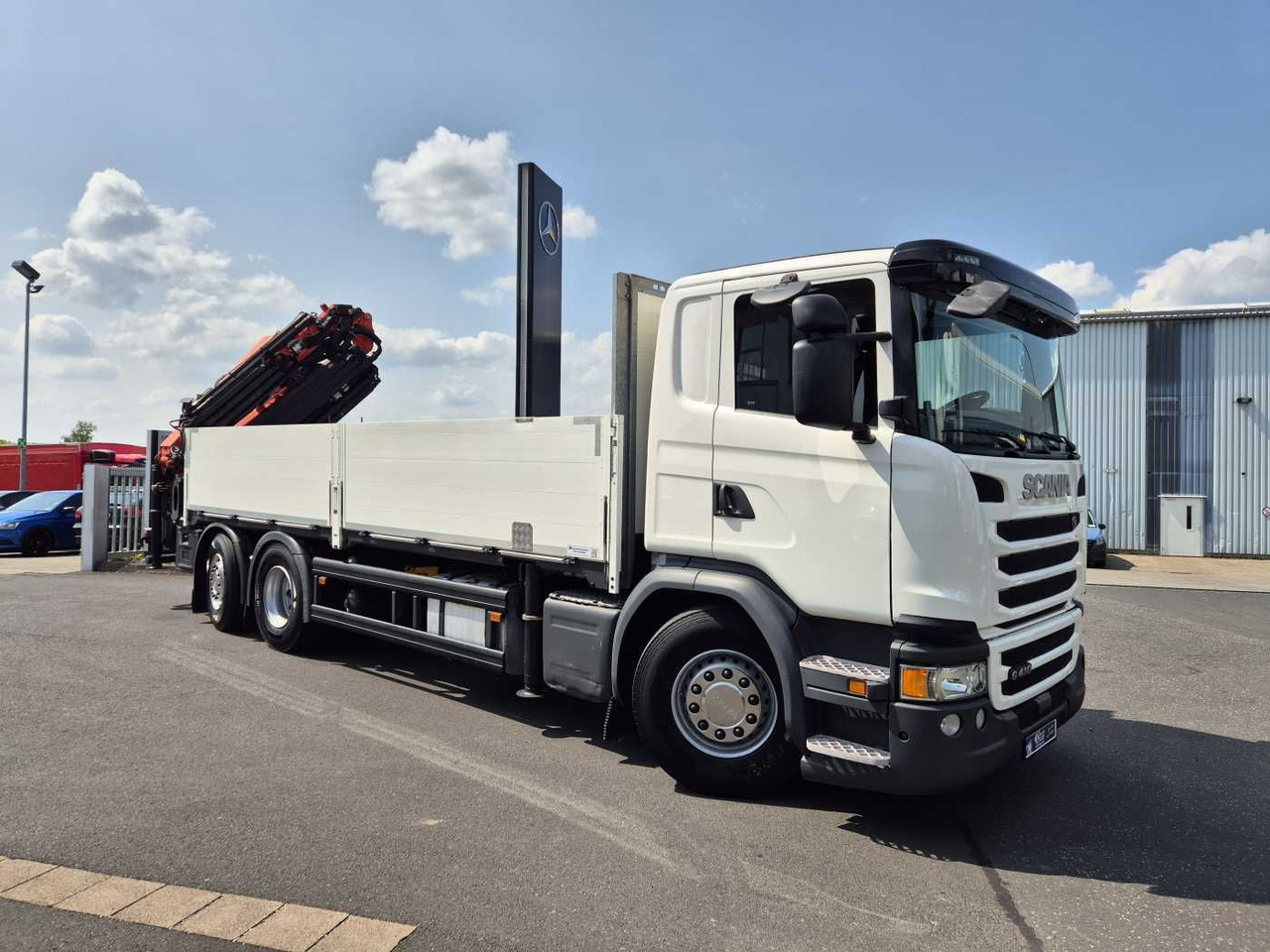 Scania G410 LB6x2*4HNB Palfinger PK 34002-SH E+JIB - Pritsche LKW, Autokran: das Bild 3 Scania G410 LB6x2*4HNB Palfinger PK 34002-SH E+JIB - Pritsche LKW, Autokran: das Bild 3