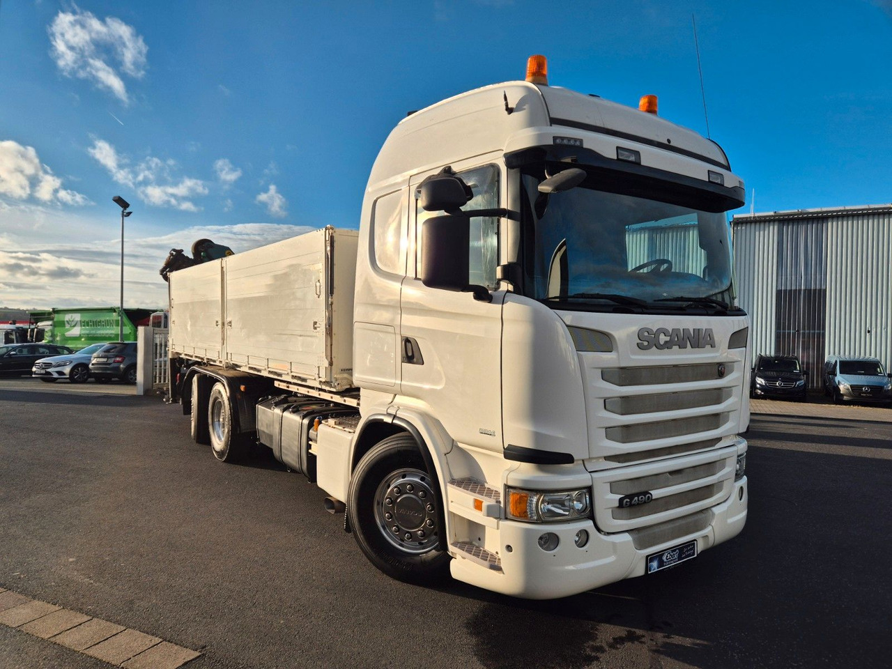 Scania G490 LB6x2*4HNB Palfinger PK 18002-EH D Funk AHK - Kipper, Autokran: das Bild 3 Scania G490 LB6x2*4HNB Palfinger PK 18002-EH D Funk AHK - Kipper, Autokran: das Bild 3