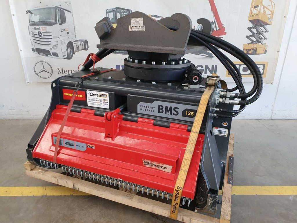 Seppi M. BMS 125 Forstmulcher / Drehmotor / DEMO Seppi M. BMS 125 Forstmulcher / Drehmotor / DEMO - Forstmulcher: das Bild 2 Seppi M. BMS 125 Forstmulcher / Drehmotor / DEMO Seppi M. BMS 125 Forstmulcher / Drehmotor / DEMO - Forstmulcher: das Bild 2