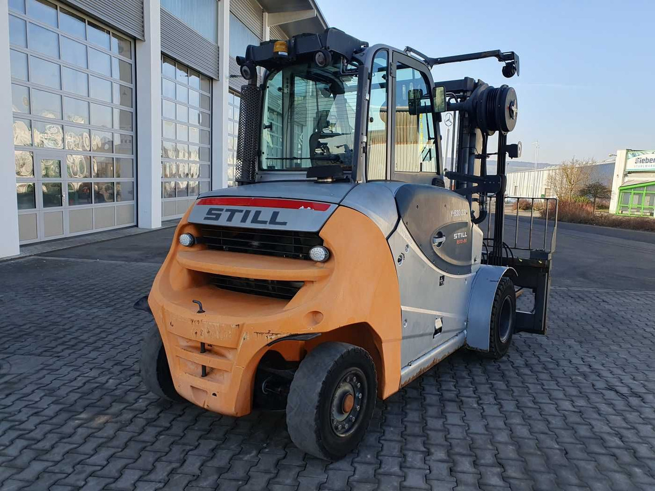 Still RX70-80 / Duplex: 4.70m! / Zinkenversteller / SS - Dieselstapler: das Bild 3 Still RX70-80 / Duplex: 4.70m! / Zinkenversteller / SS - Dieselstapler: das Bild 3