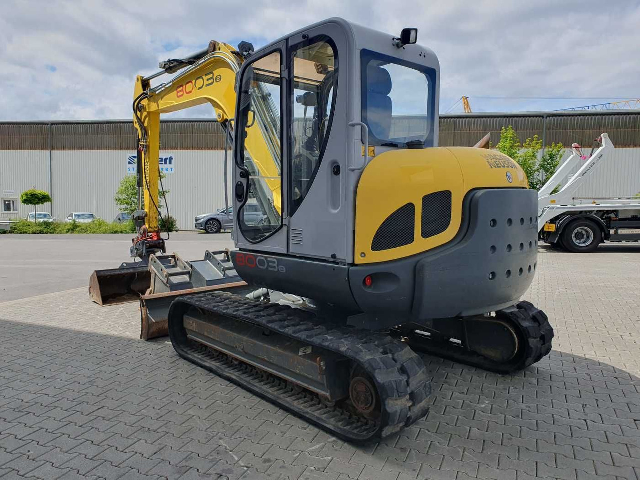 Wacker 8003 / MS08 / nur 4.035h / 2014 / Löffelpaket - Minibagger: das Bild 5 Wacker 8003 / MS08 / nur 4.035h / 2014 / Löffelpaket - Minibagger: das Bild 5