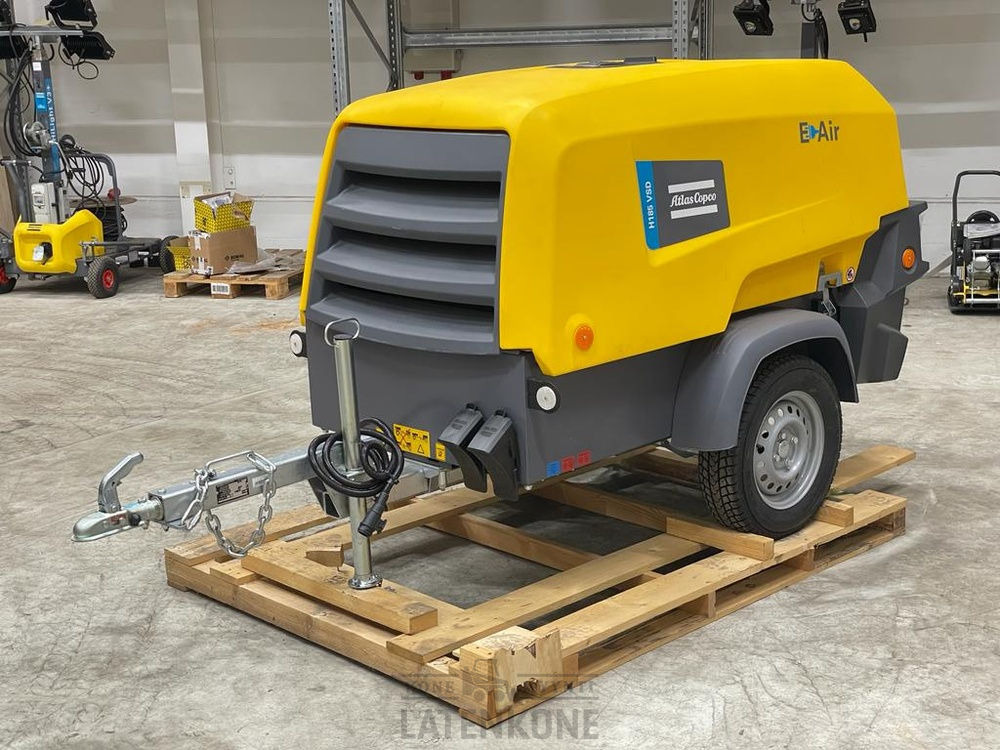 Atlas Copco E-Air H185 VSD Vaunukompressori - Luftkompressor: das Bild 2 Atlas Copco E-Air H185 VSD Vaunukompressori - Luftkompressor: das Bild 2