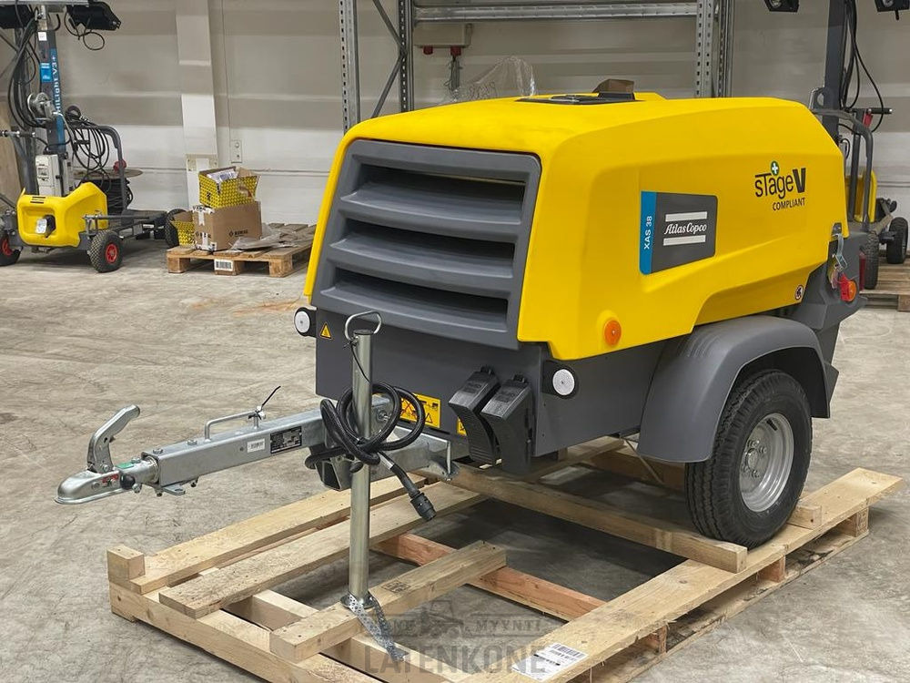Atlas Copco XAS 38 StV Vaunukompressori UUSI - Luftkompressor: das Bild 2 Atlas Copco XAS 38 StV Vaunukompressori UUSI - Luftkompressor: das Bild 2
