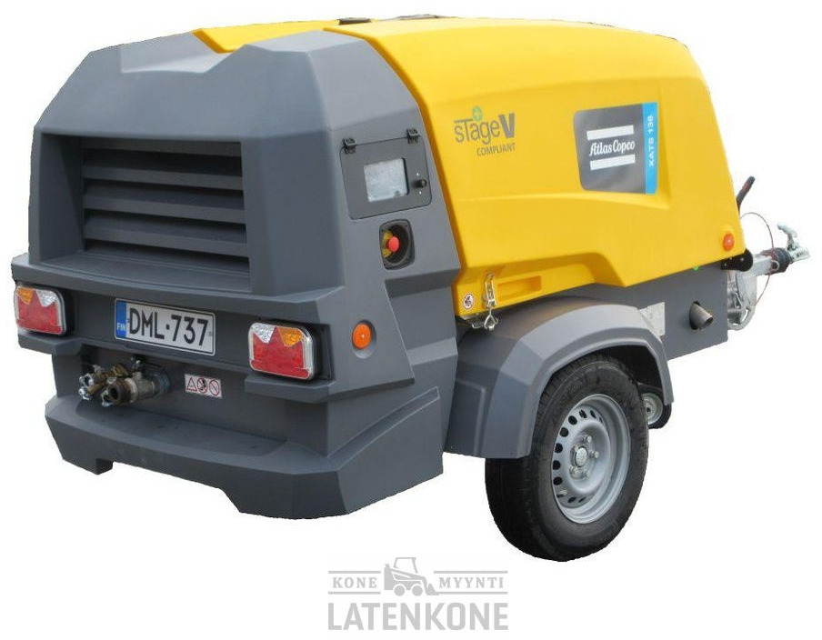 Atlas Copco XATS 138 StV Vaunukompressori UUSI - Luftkompressor: das Bild 4 Atlas Copco XATS 138 StV Vaunukompressori UUSI - Luftkompressor: das Bild 4