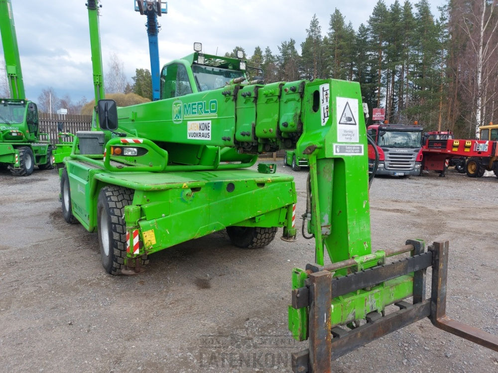 Teleskoplader Merlo ROTO 40.25MCSS with basket, remote, jib: das Bild 12