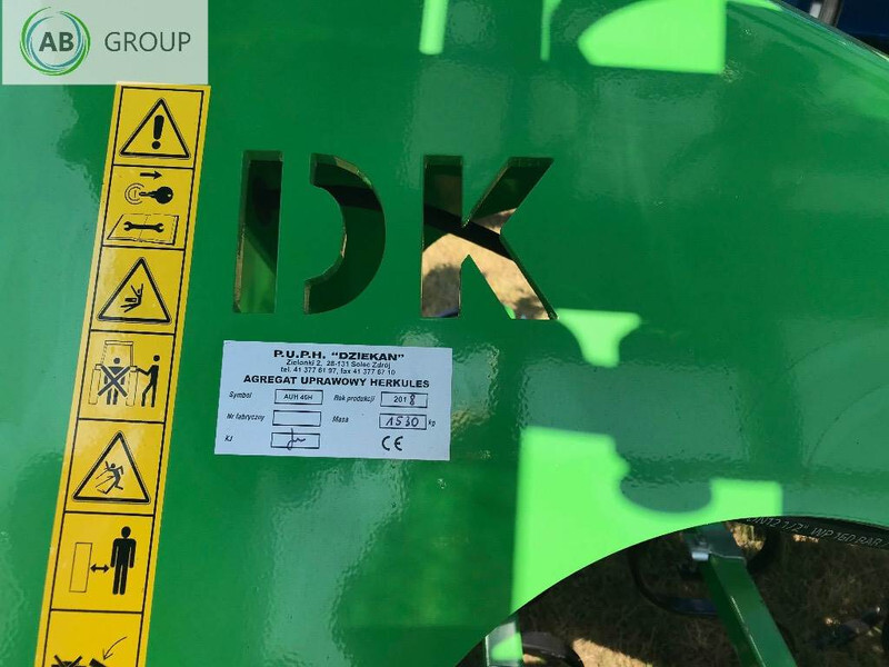 Dziekan agregat uprawowy Hercules AUH46H, 4,6m - Technik für Bodenbearbeitung: das Bild 2 Dziekan agregat uprawowy Hercules AUH46H, 4,6m - Technik für Bodenbearbeitung: das Bild 2