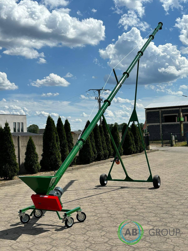 M-rol screw conveyor T401/1 with basket, Ø 110, 8 m - Nacherntebehandlung Gerät: das Bild 2 M-rol screw conveyor T401/1 with basket, Ø 110, 8 m - Nacherntebehandlung Gerät: das Bild 2