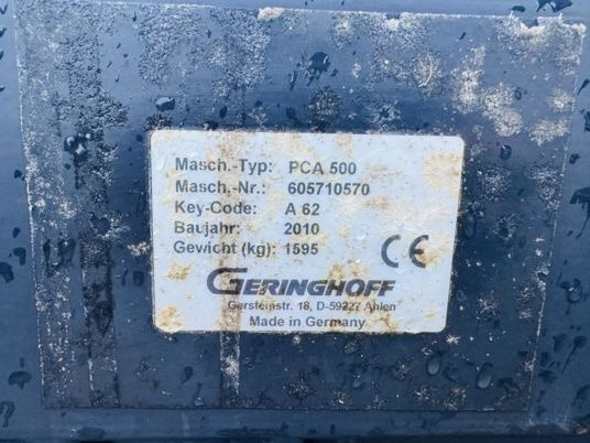 Geringhoff Przystawka do kukurydzy Geringhoff PCA 500 - Pflückvorsatz für Mähdrescher: das Bild 3 Geringhoff Przystawka do kukurydzy Geringhoff PCA 500 - Pflückvorsatz für Mähdrescher: das Bild 3