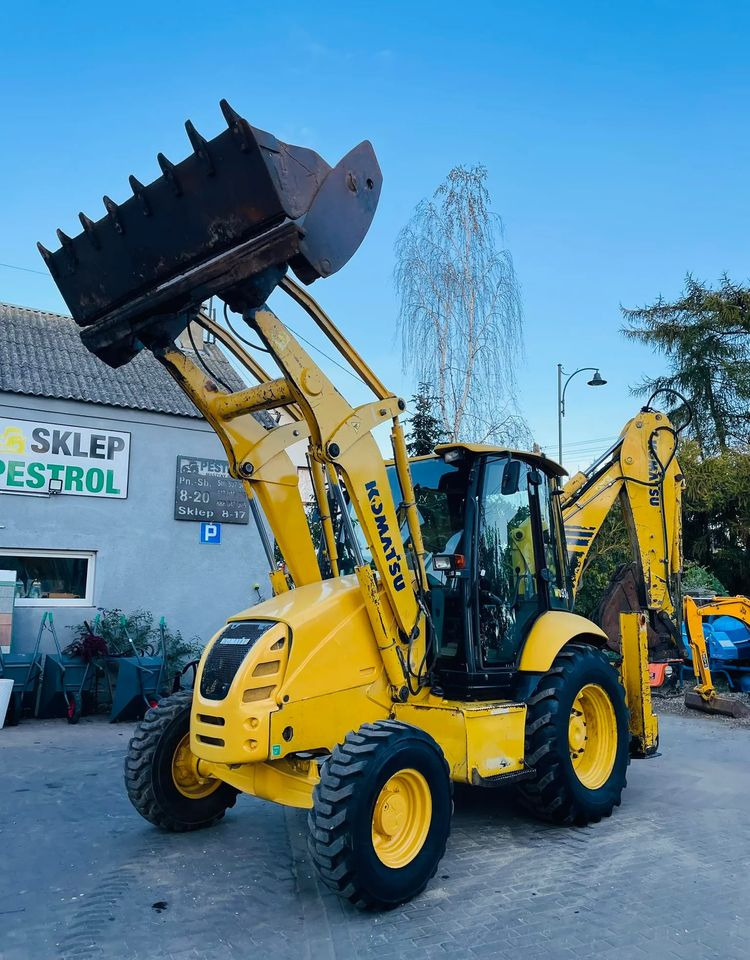 Komatsu WB93R - Baggerlader: das Bild 1 Komatsu WB93R - Baggerlader: das Bild 1