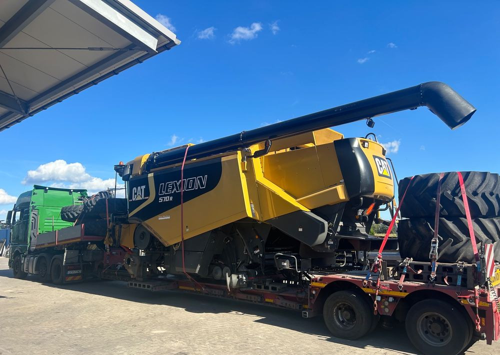 Claas Cat Lexion 570 - Mähdrescher: das Bild 1 Claas Cat Lexion 570 - Mähdrescher: das Bild 1
